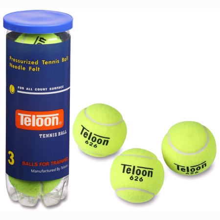 Купить Мяч для большого тенниса Teloon 626Т Р3  (3 шт) в Рыбном 